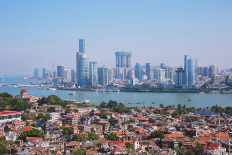 Gulangyu Island sea-facing district